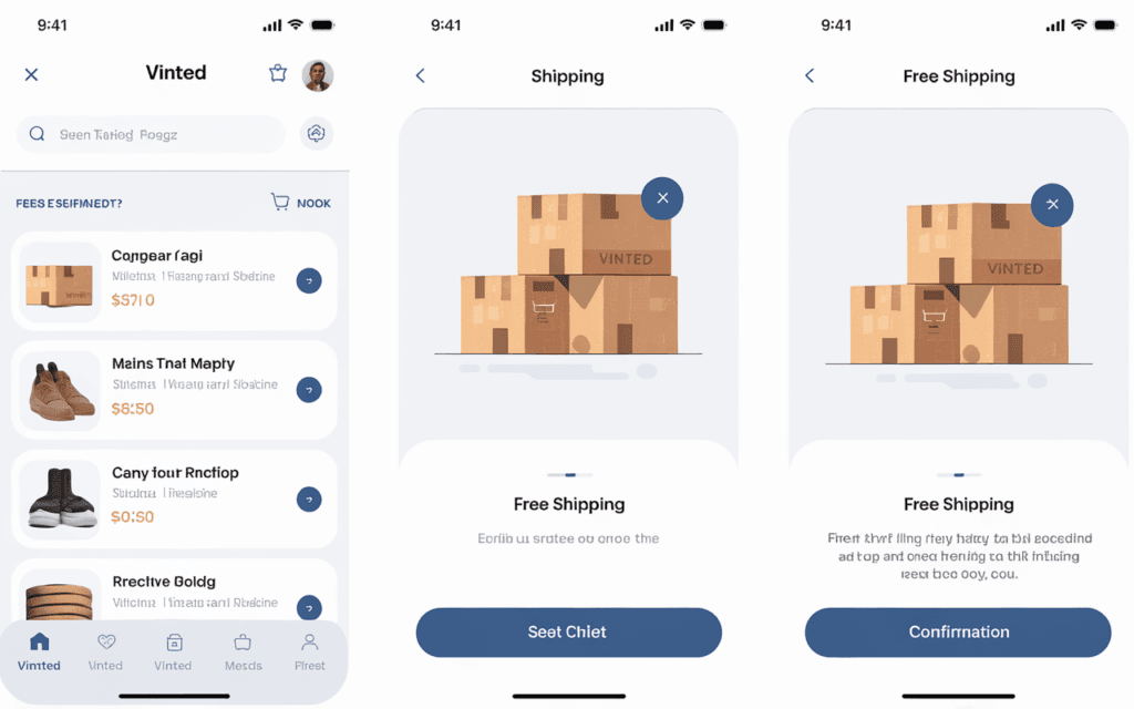 how to get free shipping on vinted image 2