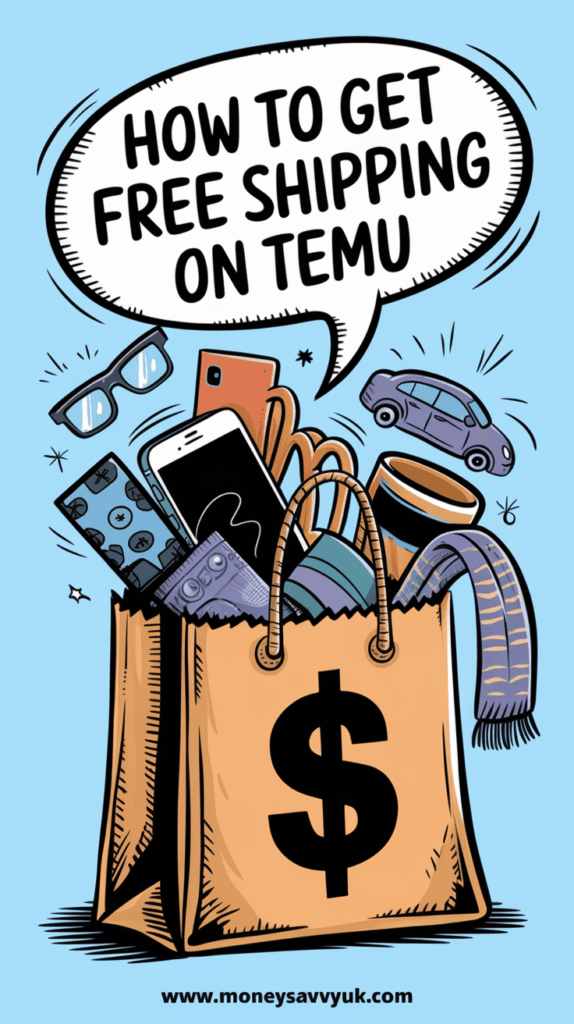 How to get free shipping on Temu