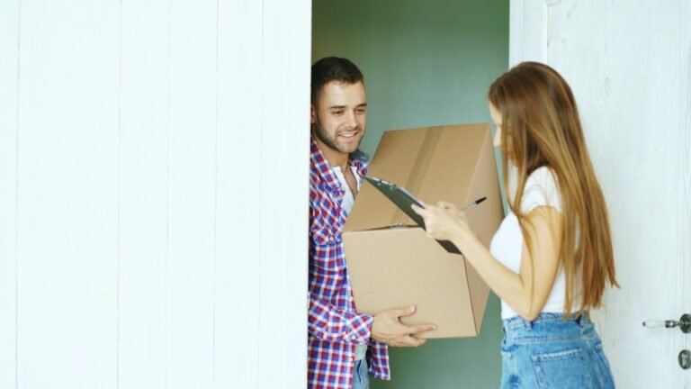 Home delivery representing Amazon Prime delivery and food benefits in the UK