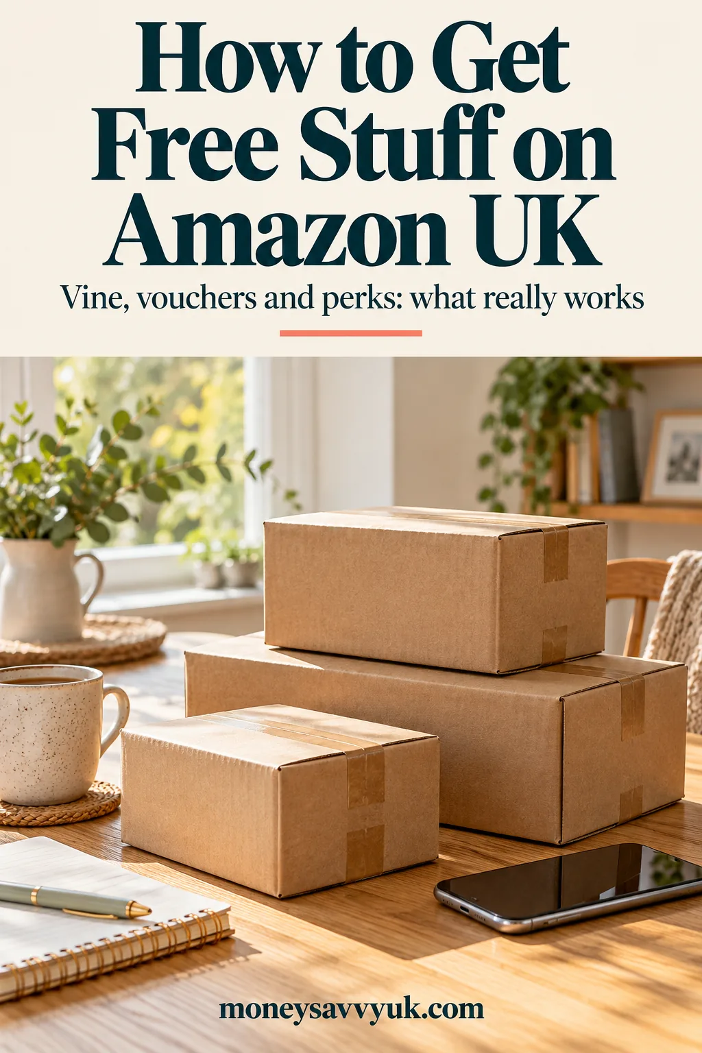 How to Get Free Stuff on Amazon UK: Vine, Vouchers & More — MoneySavvyUK guide