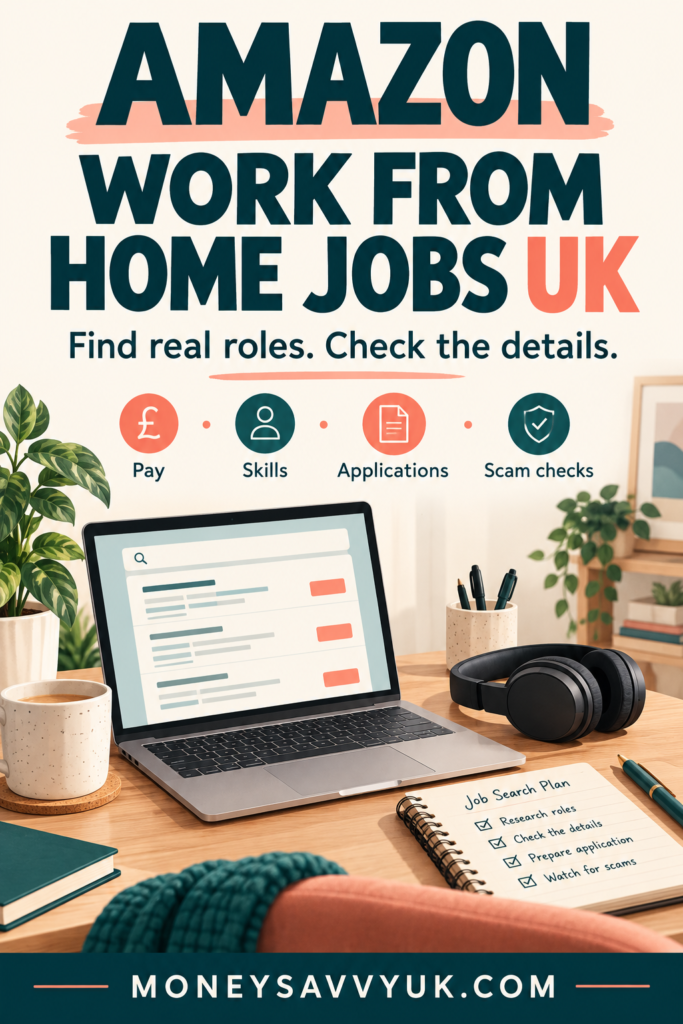 Amazon work from home jobs UK: find real roles and check the details
