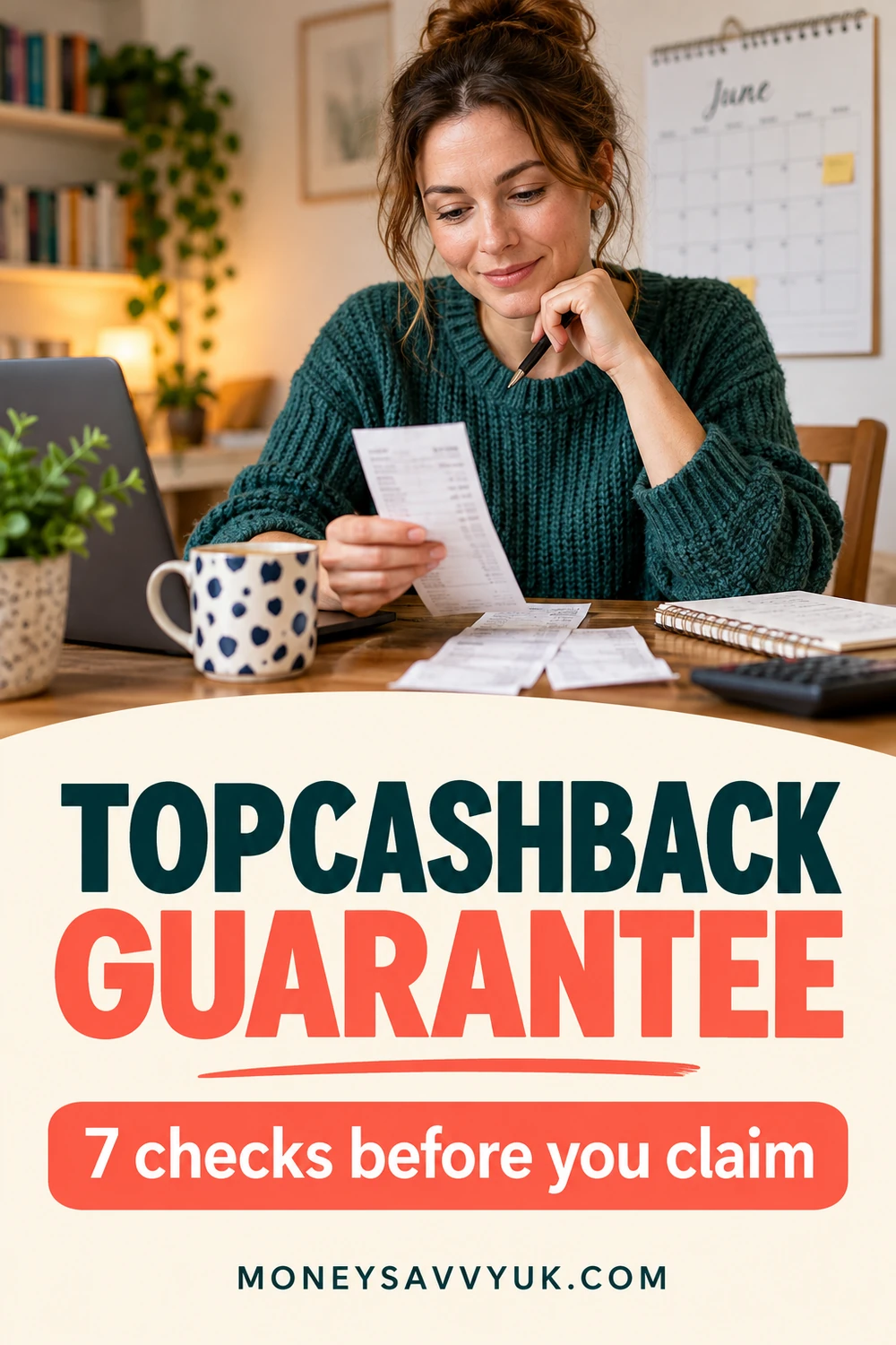 TopCashback guarantee: seven checks before making a claim