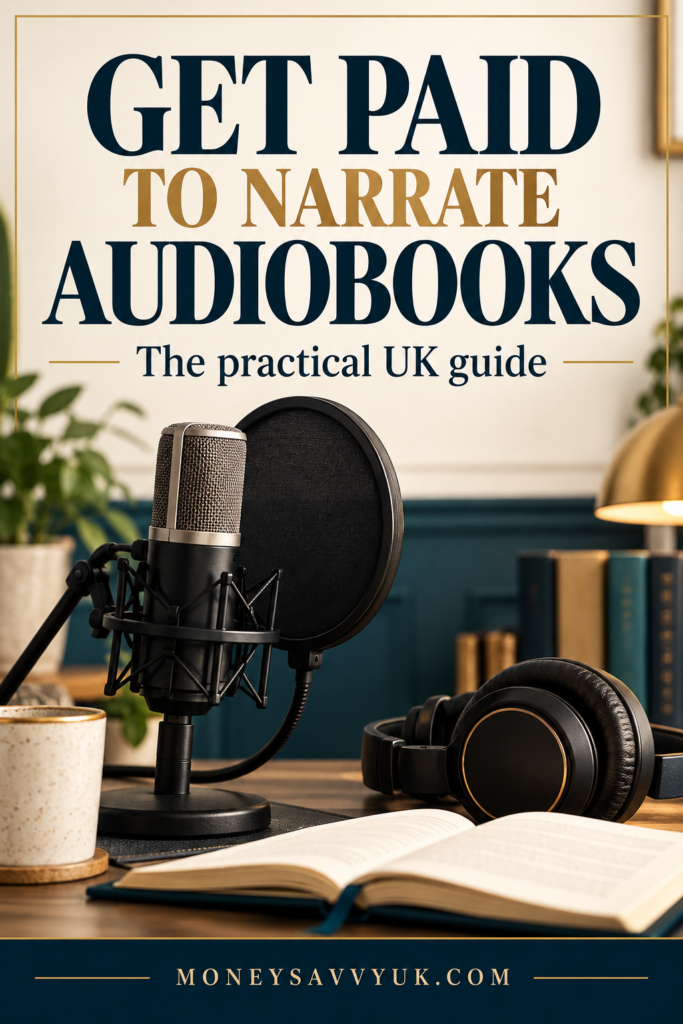 Get paid to narrate audiobooks: the practical UK guide