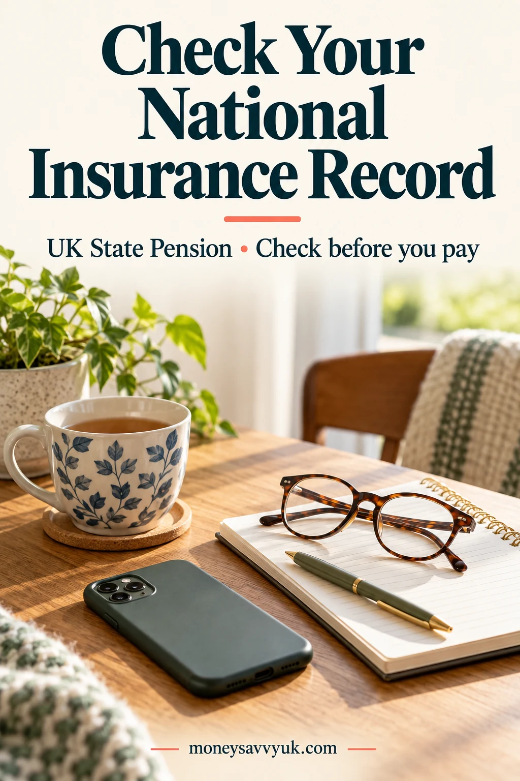 Gaps in Your National Insurance Record: Should You Pay? (UK) — UK guide Pinterest graphic
