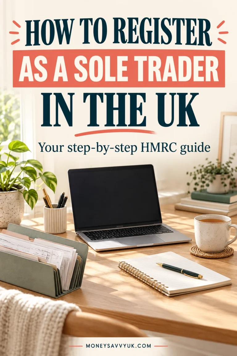 How to Register as a Sole Trader UK: Step-by-Step Guide — MoneySavvyUK guide