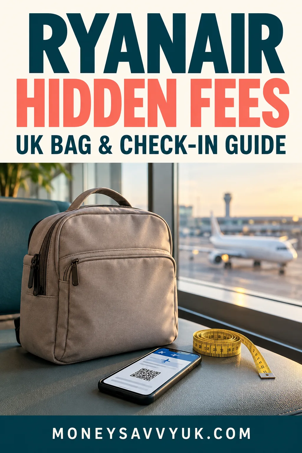 Ryanair Hidden Fees UK: Bags, Seats and Check-in Rules - original MoneySavvyUK guide image