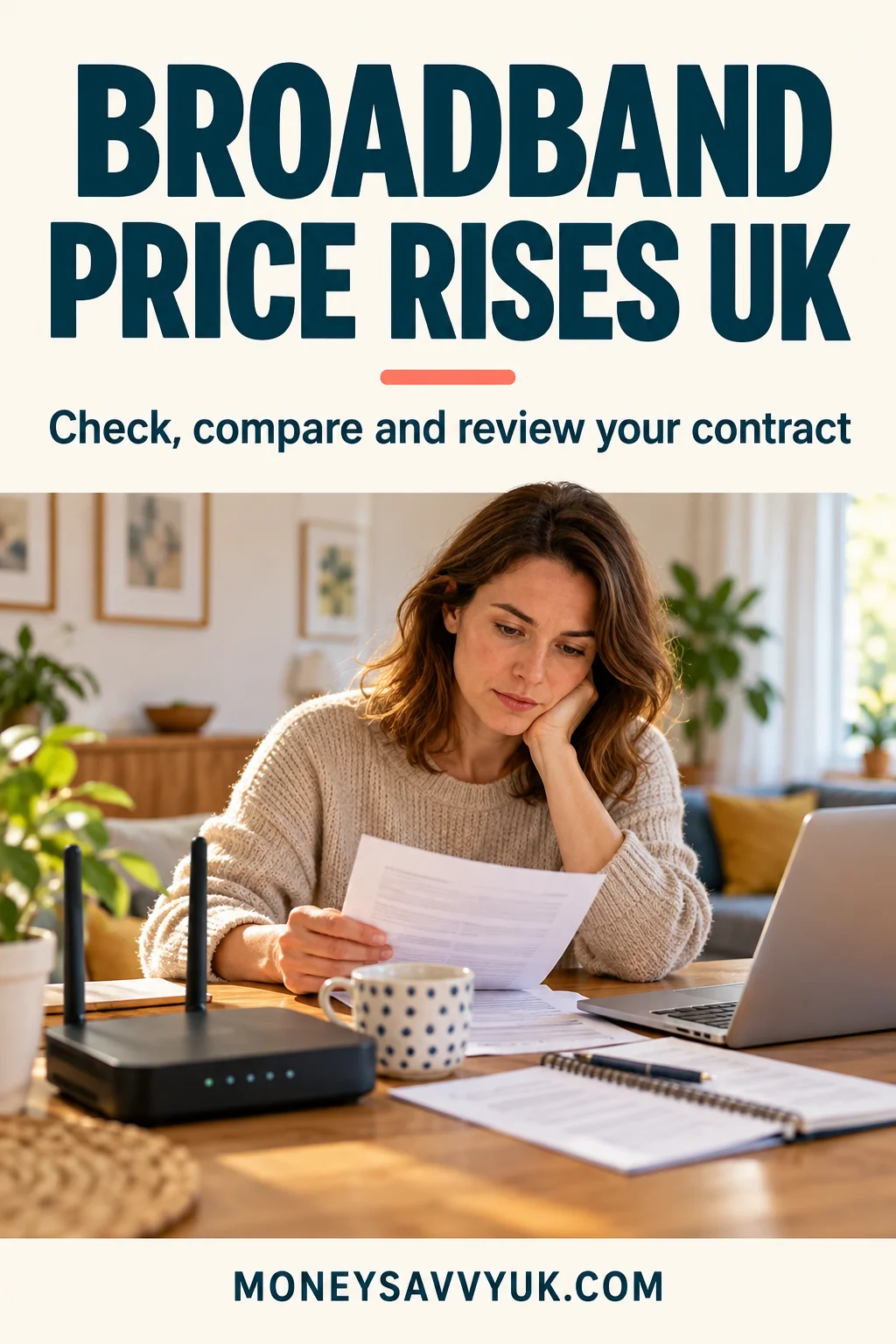 Broadband Price Rises UK: Your Rights, Switching and Haggling Guide (2026/27) — MoneySavvyUK Pinterest guide