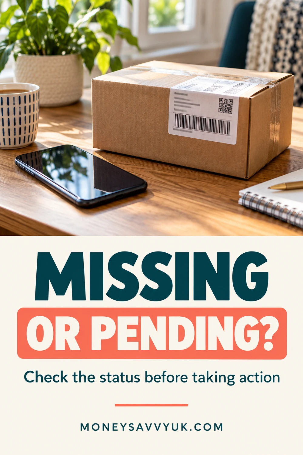 Missing or pending cashback: check the status before taking action
